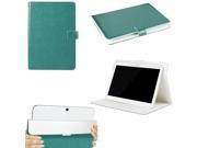 JAVOedge Turquoise Shiny Thin Universal Book Case for 9 10 Tablets iPad Air Samsung Note Nook HD 9 Nexus 10 More