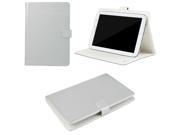 JAVOedge Silver Matte Sheen Universal Book Case for 7 8 Tablets iPad Mini Samsung Tab Nexus 7 Nook HD and More