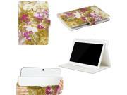 JAVOedge Vintage flower Universal 9 10 Tablet Case for iPad Air Samsung Note Tab 3 Nook HD 9 Nexus 10 Gold