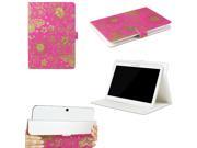 JAVOedge Golden Garden Universal 9 10 Tablet Case for iPad Air Samsung Note Tab 3 Nook HD 9 Nexus 10 Pink