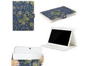 JAVOedge Blue Butterfly Pattern Universal Case for 9 10 Tablets iPad Air Samsung Note Nook HD 9 Nexus 10 More
