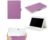 JAVOedge Purple Wave Pattern Universal Book Case for 9 10 Tablets iPad Air Samsung Note Nook HD 9 Nexus 10 More