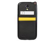 JAVOedge Back Cover with Card Slot and Wristlet for the Samsung Galaxy S4 Black