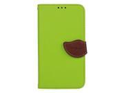 JAVOedge Leaf Book Case with Card Slots for the Samsung Galaxy Note 3 Green