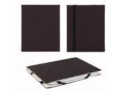 JAVOedge Embossed Purple Ivy 6 Universal eReader Book Case for the Nook Touch Glowlight Kobo Touch Kindle Black