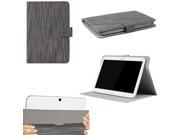JAVOedge Brown Stripe Pattern Universal Book Case for 9 10 Tablets iPad Air Samsung Note Nook HD 9 Nexus 10 More