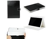JAVOedge Black 3D Grid Pattern Universal Book Case for 9 10 Tablets iPad Air Samsung Note Nook HD 9 Nexus 10 More