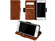 JAVOedge Executive Synthetic Leather Book Case with Card Slots for iPhone 6 4.7 inch