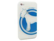 JAVOedge Schnauzer Skin Case for Apple iPhone 4 AT T Only White