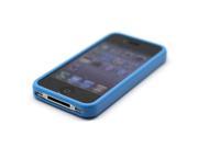 JAVOedge Jelly Bumper for Apple iPhone 4 Blue