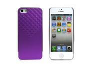 JAVOedge Purple Peacock Crystal Protective Snap On Back Cover for the Apple iPhone 5S 5