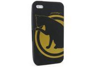 JAVOedge Cat Skin Case for Apple iPhone 4 AT T Only Black