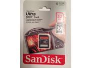 SANDISK SDSDU 032G A46 Ultra SD TM Memory Card 32GB