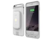Stacked iPhone 6 6S Plus Stack Pack White Magnetic Wireless Charging Receiver Case Removeable Battery Pack Wall Charger