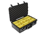 Pelican 1555 Air Lightweight Watertight Case with Padded Dividers Black