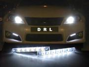 Euro Style 6 Mini LED DRL Daytime Running Light Kit LINCOLN Navigator