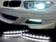 Euro Style 8 LED DRL Daytime Running Light Kit For MITSUBISHI Raider Euro Style 8 LED DRL Daytime Running Light Kit For MITSUBISHI Raider