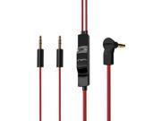 Tracks ClearTalk™ Cable with single button remote and microphone Red