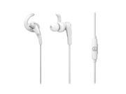 Audio Technica ATHCKX7iS SonicFuel In Ear Headphones W In line Mic White