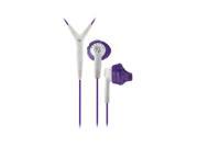 Yurbuds Inspire 400 Noise Isolating In Ear Headphones Purple