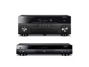 Yamaha RX A860 AVENTAGE 7.2 Channel Network AV Receiver and BDA1040 Aventage Blu Ray Player