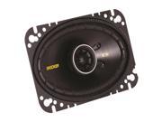 Kicker 40CS464 4x6 CS Series Coaxial Speakers Pair Black