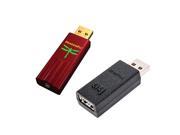 AudioQuest DragonFly Red v1.0 USB DAC with JitterBug USB Data and Power Noise Filter Package