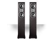 Polk Audio TSi300 3 Way Tower Speakers with Two 5 1 4 Drivers Pair Black