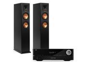 Harman Kardon AVR 1710S 7.2 Channel AV Receiver with Klipsch RP 250F Reference Premiere Floorstanding Speakers Ebony