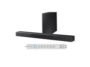 Samsung HW K850 11 Speaker Dolby Atmos Soundbar with Subwoofer and Panamax 6 Outlet Floor Power Strip with USB Charging