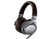 Sony MDR 1A DAC Integrated Headphones w 40mm Drivers Silver