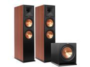 Klipsch RP 280F Reference Premiere Floorstanding Speakers Cherry with R 112SW 12 Reference Series Powered Subwoofer