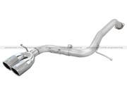 aFe Power 49 36018 Takeda Axle Back Exhaust System 08 13 xB