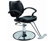 Black Modern Fashion Classic Hydraulic Barber Chair Styling Salon Beauty Spa 3B