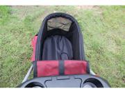 Red Ultimate 4 In 1 Pet Stroller Carrier Car Seat