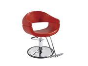 New Red Modern Hydraulic Barber Chair Styling Salon Beauty Spa 56R