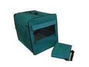 Dog Cat Pet Bed House Soft Carrier Crate Cage w Case LT