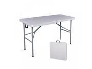 Folding Table 4 Portable Plastic Indoor Outdoor Picnic Party Dining Camp Tables