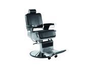 BestSalon Stainless Steel Heavy Duty Hydraulic Recline Barber Chair