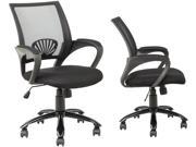 Black Ergonomic Mesh Computer Office Desk Task Chair w Metal Base H12 Sets of 2