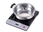 New Midea 1500W Induction cooktop cooker with stainless steel pot Table Hotpot