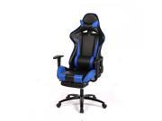 BestMassage RC1 Gaming High Back Computer Chair Ergonomic Design Racing Chair Blue