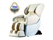 BestMassage EC77 Electric Full Body Shiatsu Massage Chair Recliner Zero Gravity w Heat Beige