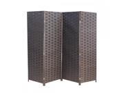 room divider wood screen 4 panel wood mesh woven design room screen divider