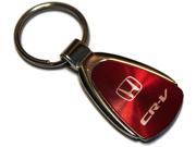 Honda CR V CRV Red Tear Drop Metal Key Chain Ring Tag Key Fob Logo Lanyard 718544195990