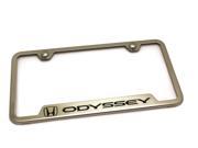 Honda Odyssey Stainless Steel License Plate Frame Logo Tag Mirror Bright Chrome GF.0DY.EC.NEG