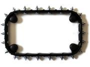 Motorcycle Spikes Chrome License Plate Frame Metal Frame 77015