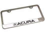 Acura License Plate Frame Stainless Steel Laser Etched Metal AUTHENTIC vtec LF.ACU.EC