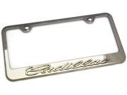 Cadillac Emblem 3D License Plate Frame Stainless Steel Laser Etched Metal LF.CAD.CC