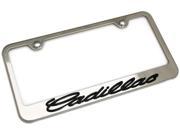 Cadillac Emblem 3D License Plate Frame Stainless Steel Laser Etched Metal LF.CAD.BC